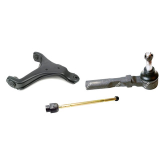 Mevotech® - Original Grade™ Front Driver Side Lower Control Arm and Tie Rod End Kit