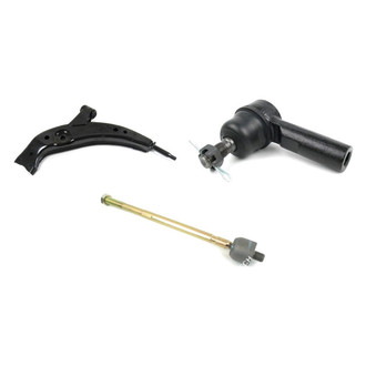 Mevotech® - Original Grade™ Front Driver Side Lower Control Arm and Tie Rod End Kit
