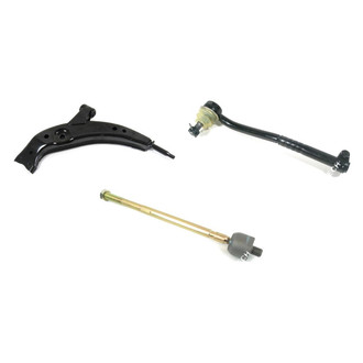 Mevotech® - Original Grade™ Front Driver Side Lower Control Arm and Tie Rod End Kit