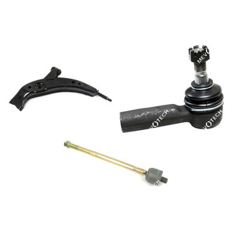 Mevotech® - Original Grade™ Front Driver Side Lower Control Arm and Tie Rod End Kit