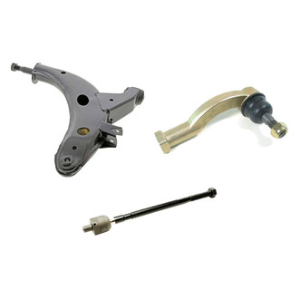 Mevotech® - Original Grade™ Front Driver Side Lower Control Arm and Tie Rod End Kit