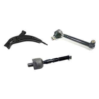 Mevotech® - Original Grade™ Front Driver Side Lower Control Arm and Tie Rod End Kit