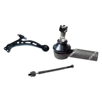 Mevotech® - Original Grade™ Front Driver Side Lower Control Arm and Tie Rod End Kit