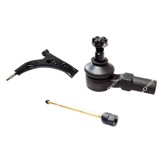 Mevotech® - Original Grade™ Front Driver Side Lower Control Arm and Tie Rod End Kit