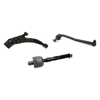 Mevotech® - Original Grade™ Front Driver Side Lower Control Arm and Tie Rod End Kit