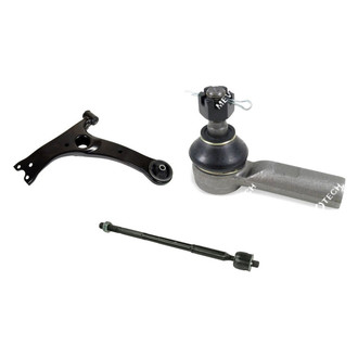 Mevotech® - Original Grade™ Front Driver Side Lower Control Arm and Tie Rod End Kit