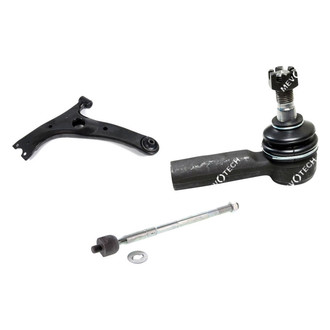 Mevotech® - Original Grade™ Front Driver Side Lower Control Arm and Tie Rod End Kit
