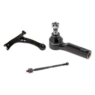 Mevotech® - Original Grade™ Front Driver Side Lower Control Arm and Tie Rod End Kit