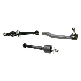 Mevotech® - Original Grade™ Front Driver Side Lower Control Arm and Tie Rod End Kit