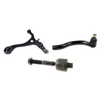 Mevotech® - Original Grade™ Front Driver Side Lower Control Arm and Tie Rod End Kit