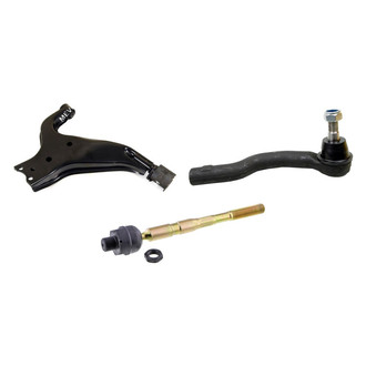 Mevotech® - Original Grade™ Front Driver Side Lower Control Arm and Tie Rod End Kit
