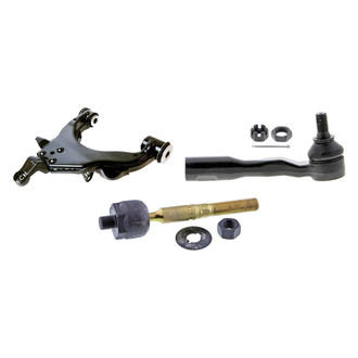 Mevotech® - Original Grade™ Front Driver Side Lower Control Arm and Tie Rod End Kit