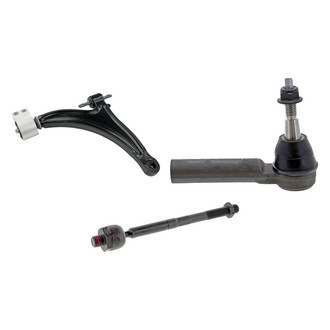 Mevotech® - Original Grade™ Front Driver Side Lower Control Arm and Tie Rod End Kit