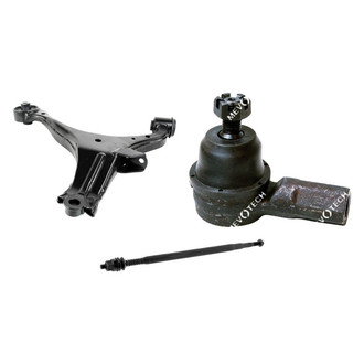Mevotech® - Original Grade™ Front Driver Side Lower Control Arm and Tie Rod End Kit
