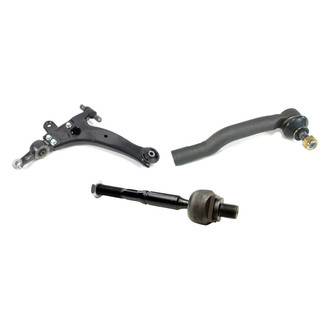 Mevotech® - Original Grade™ Front Driver Side Lower Control Arm and Tie Rod End Kit