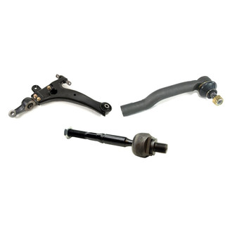 Mevotech® - Original Grade™ Front Driver Side Lower Control Arm and Tie Rod End Kit