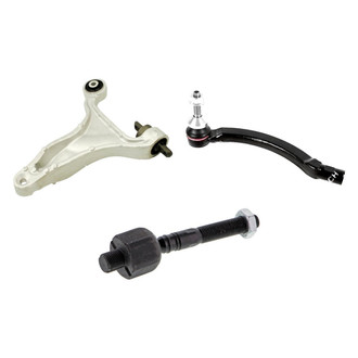 Mevotech® - Original Grade™ Front Driver Side Lower Control Arm and Tie Rod End Kit