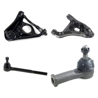 Mevotech® - Supreme™ Front Passenger Side Lower and Upper Control Arm with Ball Joint and Tie Rod End Kit