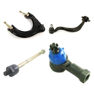 Mevotech® - Supreme™ Front Passenger Side Lower and Upper Control Arm with Ball Joint and Tie Rod End Kit