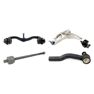 Mevotech® - Supreme™ Front Passenger Side Lower and Upper Control Arm with Ball Joint and Tie Rod End Kit