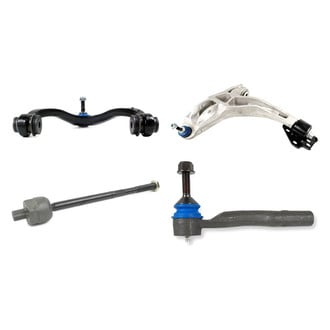 Mevotech® - Supreme™ Front Passenger Side Lower and Upper Control Arm with Ball Joint and Tie Rod End Kit