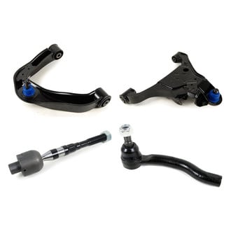 Mevotech® - Supreme™ Front Passenger Side Lower and Upper Control Arm with Ball Joint and Tie Rod End Kit