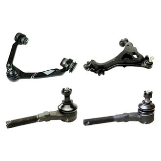 Mevotech® - Original Grade™ Front Passenger Side Lower and Upper Control Arm with Ball Joint and Tie Rod End Kit