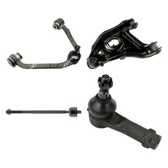 Mevotech® - Original Grade™ Front Passenger Side Lower and Upper Control Arm with Ball Joint and Tie Rod End Kit