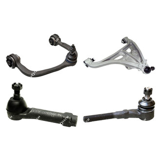 Mevotech® - Original Grade™ Front Passenger Side Lower and Upper Control Arm with Ball Joint and Tie Rod End Kit