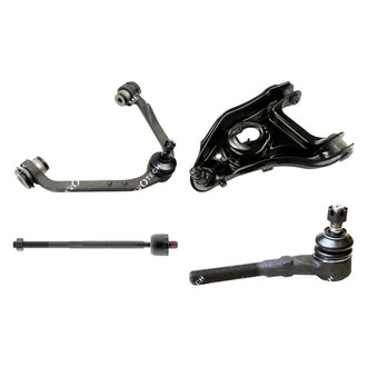 Mevotech® - Original Grade™ Front Passenger Side Lower and Upper Control Arm with Ball Joint and Tie Rod End Kit