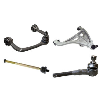 Mevotech® - Original Grade™ Front Passenger Side Lower and Upper Control Arm with Ball Joint and Tie Rod End Kit