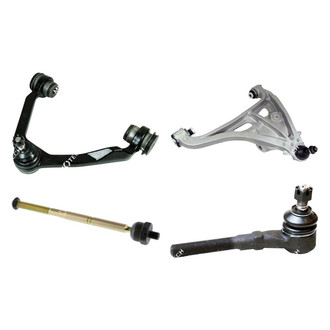 Mevotech® - Original Grade™ Front Passenger Side Lower and Upper Control Arm with Ball Joint and Tie Rod End Kit
