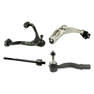 Mevotech® - Original Grade™ Front Passenger Side Lower and Upper Control Arm with Ball Joint and Tie Rod End Kit