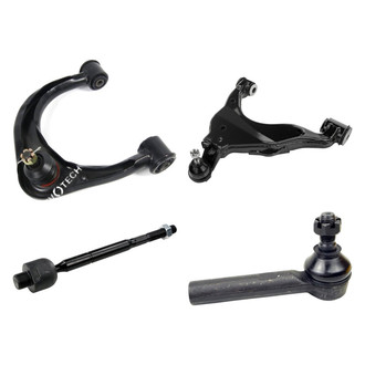 Mevotech® - Original Grade™ Front Passenger Side Lower and Upper Control Arm with Ball Joint and Tie Rod End Kit