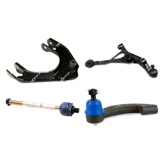 Mevotech® - Original Grade™ Front Passenger Side Lower and Upper Control Arm with Ball Joint and Tie Rod End Kit