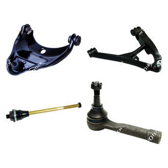 Mevotech® - Original Grade™ Front Passenger Side Lower and Upper Control Arm with Ball Joint and Tie Rod End Kit