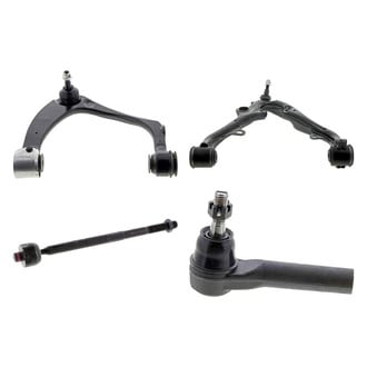 Mevotech® - Original Grade™ Front Passenger Side Lower and Upper Control Arm with Ball Joint and Tie Rod End Kit