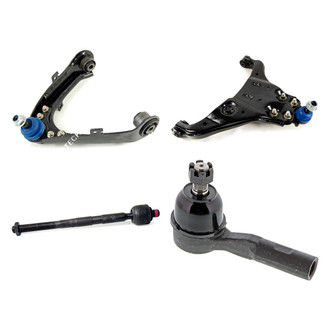 Mevotech® - Original Grade™ Front Passenger Side Lower and Upper Control Arm with Ball Joint and Tie Rod End Kit