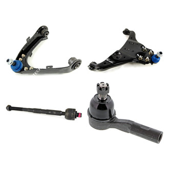 Mevotech® - Original Grade™ Front Passenger Side Lower and Upper Control Arm with Ball Joint and Tie Rod End Kit