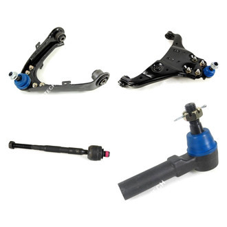Mevotech® - Original Grade™ Front Passenger Side Lower and Upper Control Arm with Ball Joint and Tie Rod End Kit
