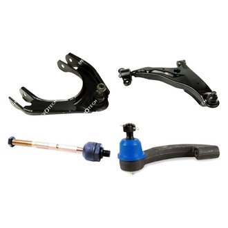 Mevotech® - Original Grade™ Front Passenger Side Lower and Upper Control Arm with Ball Joint and Tie Rod End Kit