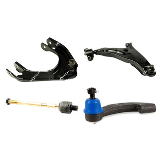 Mevotech® - Original Grade™ Front Passenger Side Lower and Upper Control Arm with Ball Joint and Tie Rod End Kit