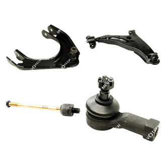 Mevotech® - Original Grade™ Front Passenger Side Lower and Upper Control Arm with Ball Joint and Tie Rod End Kit