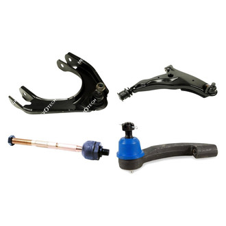 Mevotech® - Original Grade™ Front Passenger Side Lower and Upper Control Arm with Ball Joint and Tie Rod End Kit