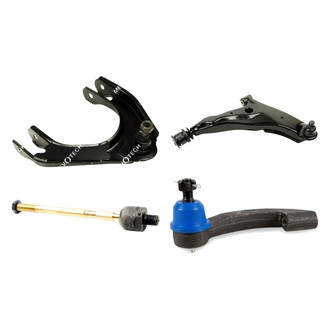 Mevotech® - Original Grade™ Front Passenger Side Lower and Upper Control Arm with Ball Joint and Tie Rod End Kit