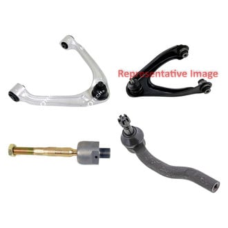 Mevotech® - Original Grade™ Front Passenger Side Lower and Upper Control Arm with Ball Joint and Tie Rod End Kit