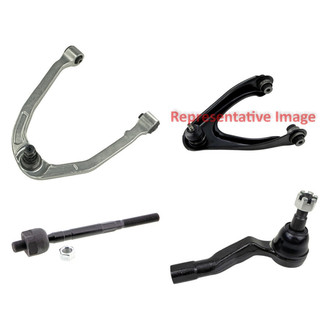 Mevotech® - Original Grade™ Front Passenger Side Lower and Upper Control Arm with Ball Joint and Tie Rod End Kit