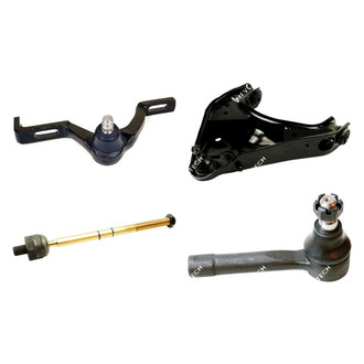 Mevotech® - Original Grade™ Front Passenger Side Lower and Upper Control Arm with Ball Joint and Tie Rod End Kit