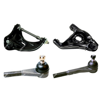 Mevotech® - Original Grade™ Front Passenger Side Lower and Upper Control Arm with Ball Joint and Tie Rod End Kit