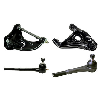 Mevotech® - Original Grade™ Front Passenger Side Lower and Upper Control Arm with Ball Joint and Tie Rod End Kit